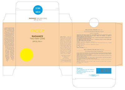 Face It Radiance Two Way Cake (Face It Radiance Two Way Cake Spf25, Pa++ Nb23)